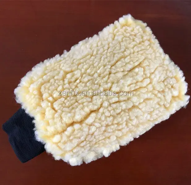 Super Soft Microfiber Lamb Wool Car Cleaning Car Wash Mitt