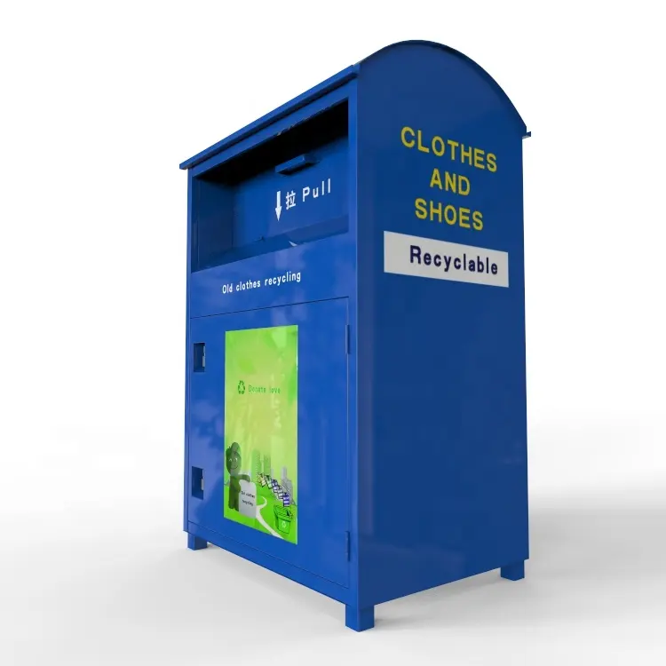 Hot for sale 240 liter  trash bin clothing recycling bins