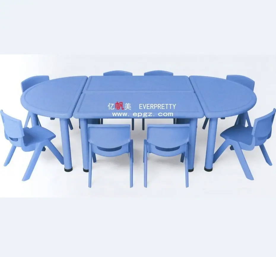 Детская мебель, пластиковый стол и стул для детей