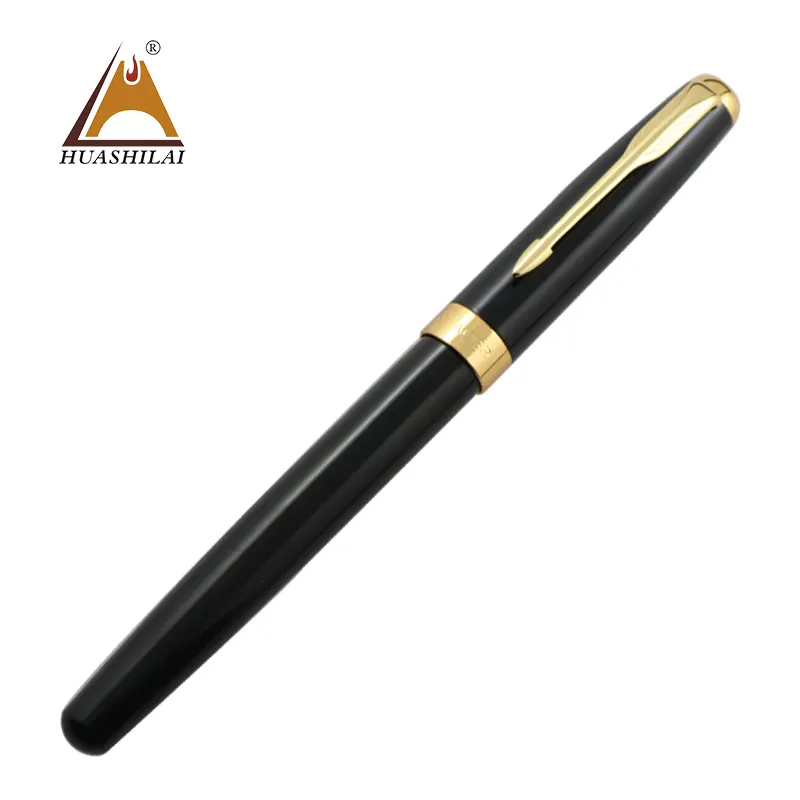 NMFT-010 High end custom professional black red pen business pens metal roller ball pen luxury gift