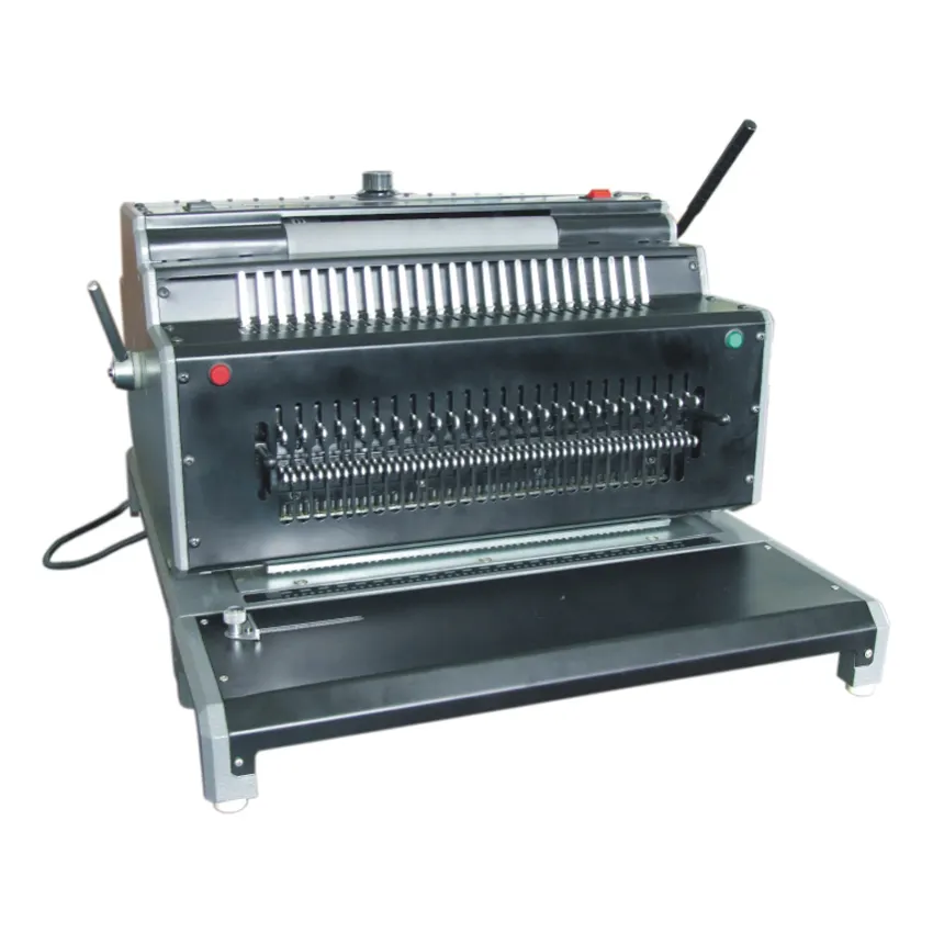 WD-6988 Heavy Duty Electric wire and comb binding machine