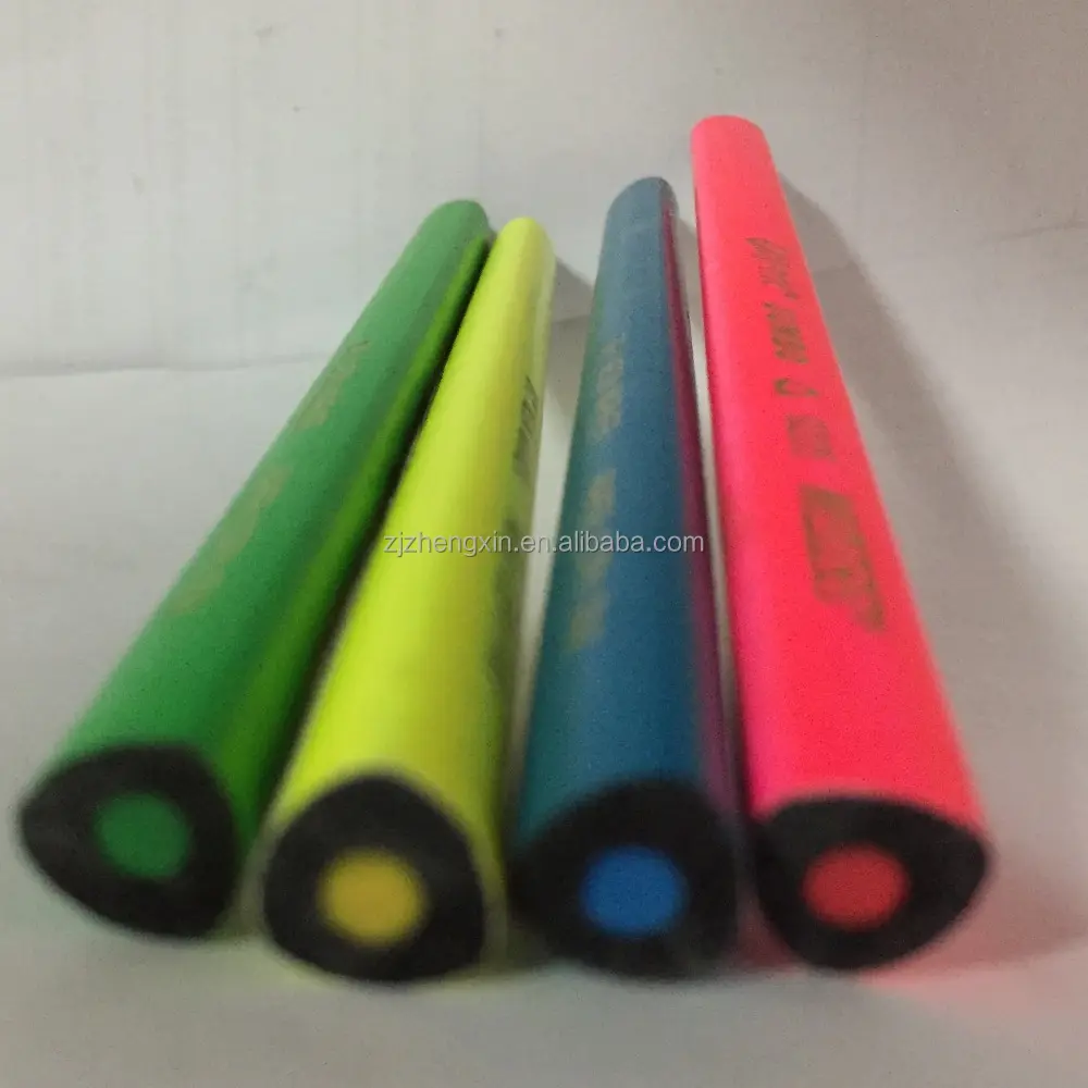 Fluorescent colored highlighter neon color pencil