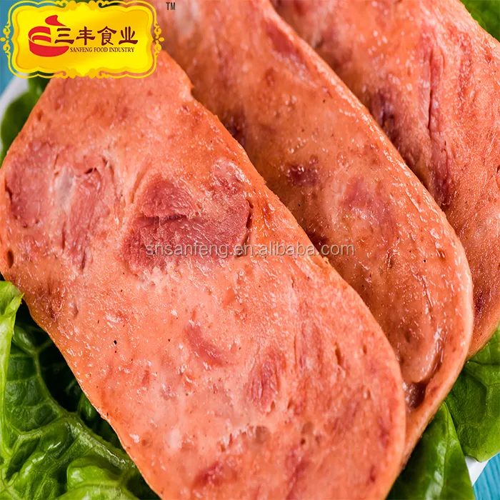 OEM Canned chicken luncheon meat of different specifications 318g/340g