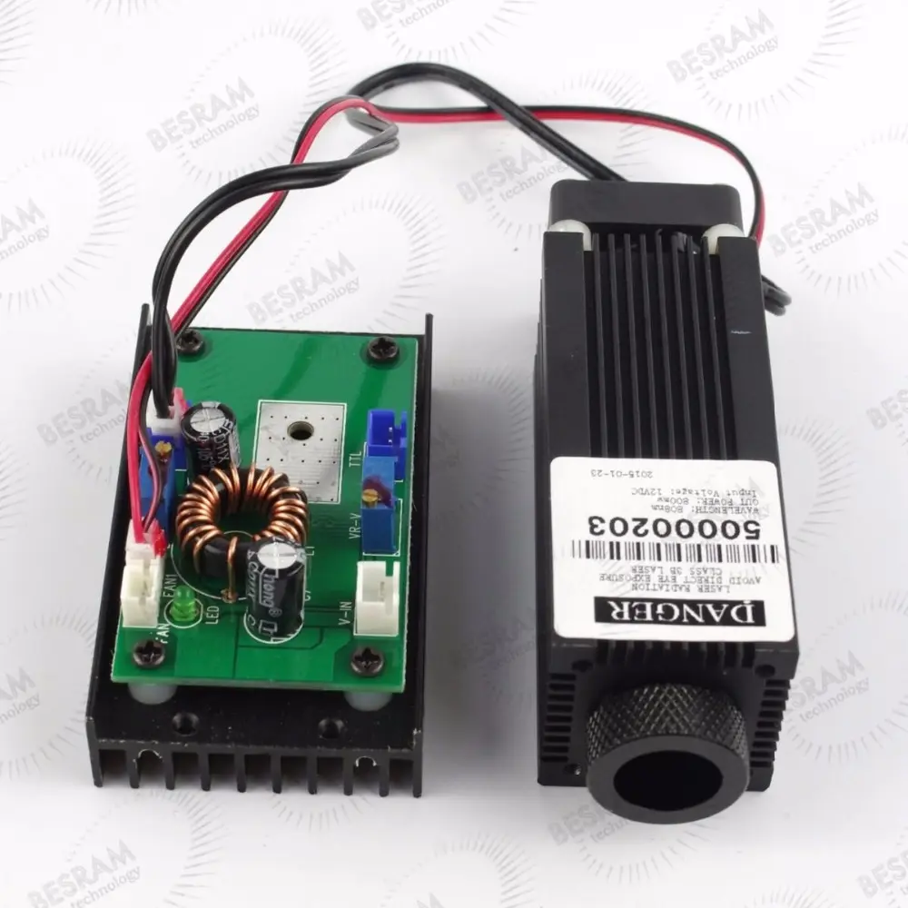 Focusable 0.8W 1.6W 2.5W 808nm 810nm Infrared Laser Diode Module