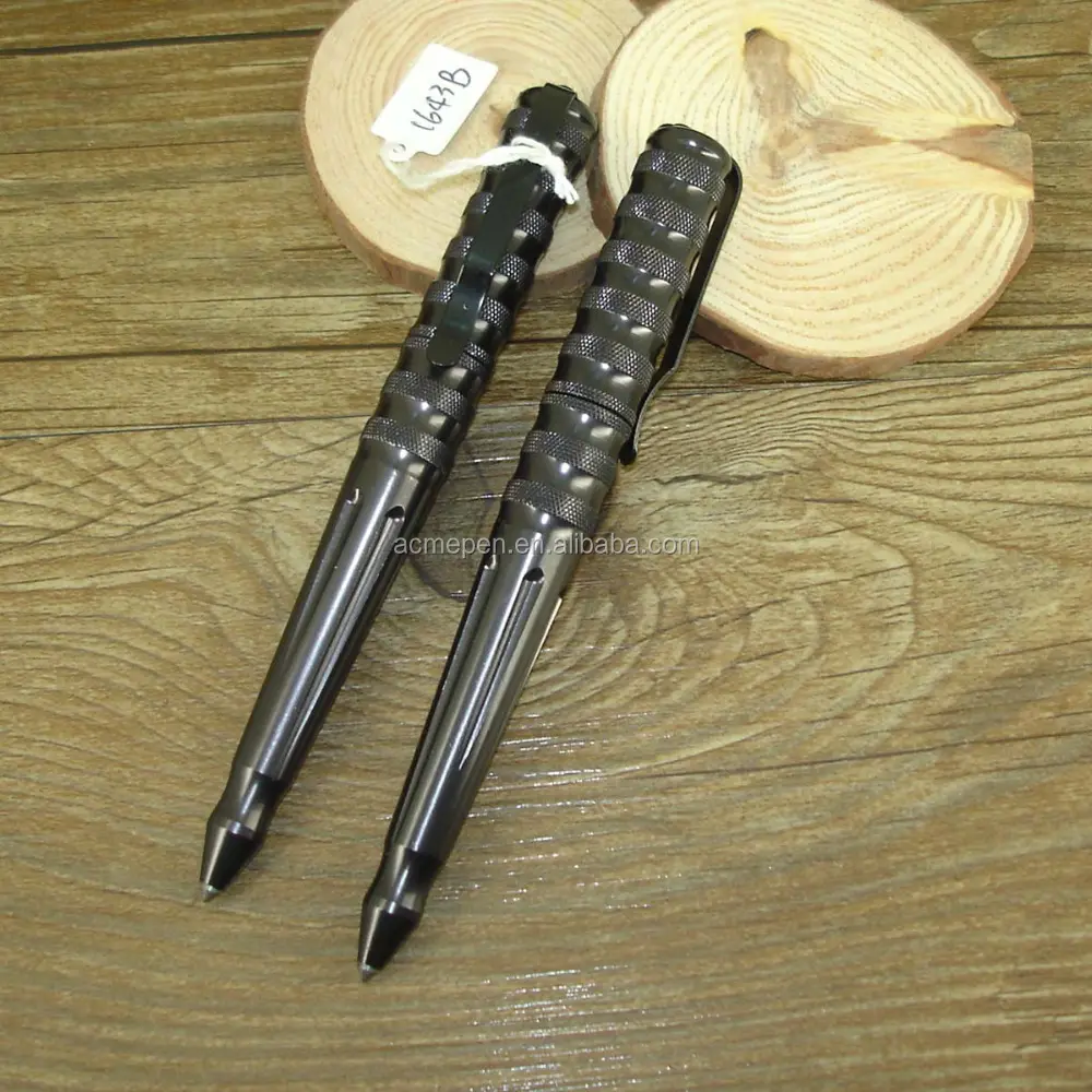 Personal Design Self Defense Tactical Survival Pens Life-saving Portable Multi-function Ballpoint Pen Outdoor Camping Tool 1643B