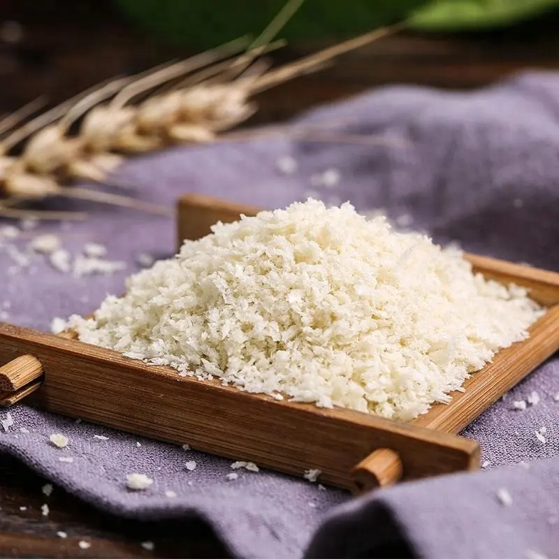 Bulk Packing 10kg White Japanese Panko Breadcrumbs for Cooking Seafood