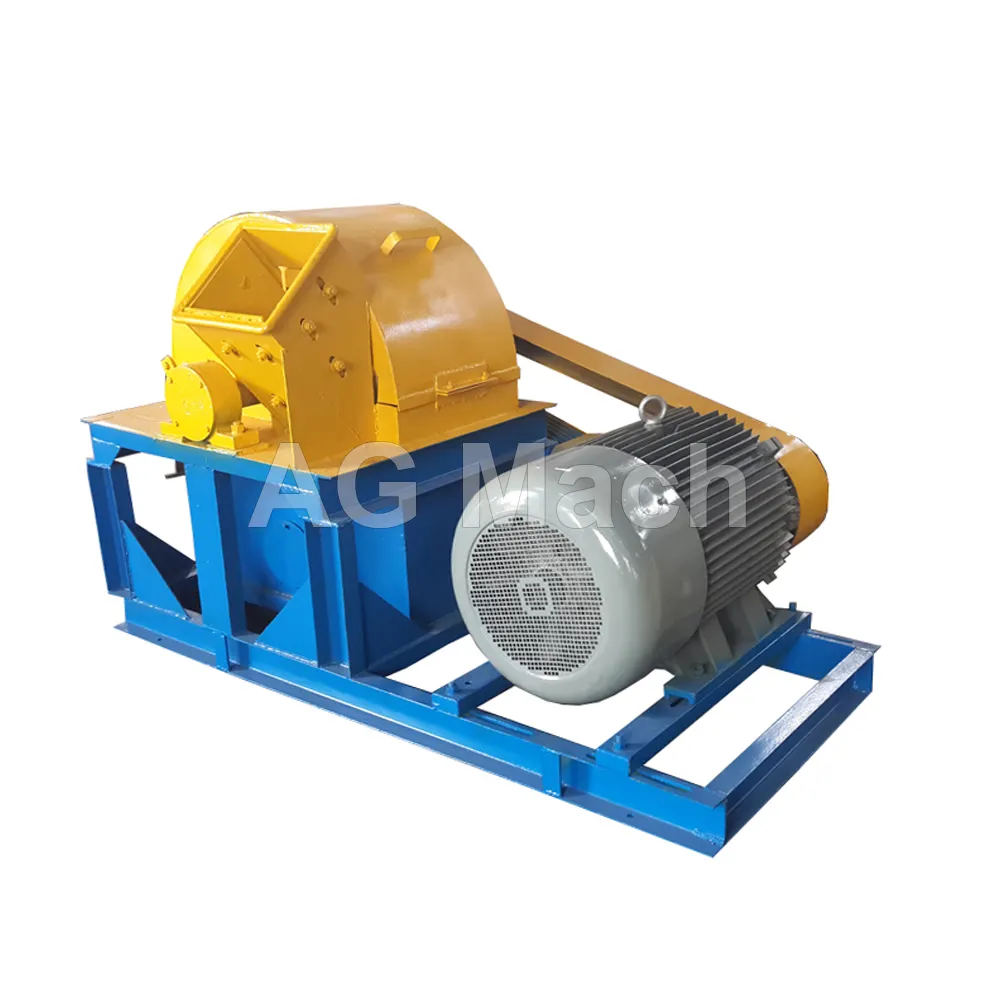 Large capacity tree branch crushing machine wood crusher grinder and wood cutting machine for sale