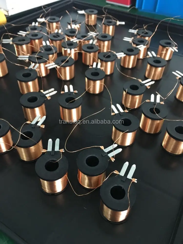 Solenoid Coil Valve OEM /ODM Manufacturer Customize Enameled Copper Wire Magnetic Coil Winding Bobbin Coil Solenoid Coils Solenoid Valve