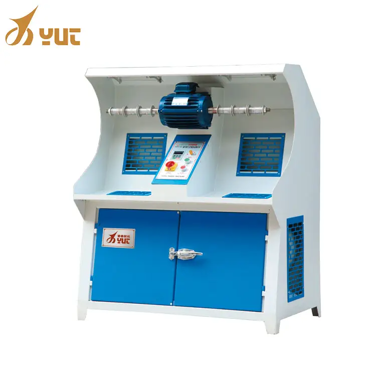 Yt-1000 High Quality Box Dust Absorption Shoe Automatic Polishing Machine