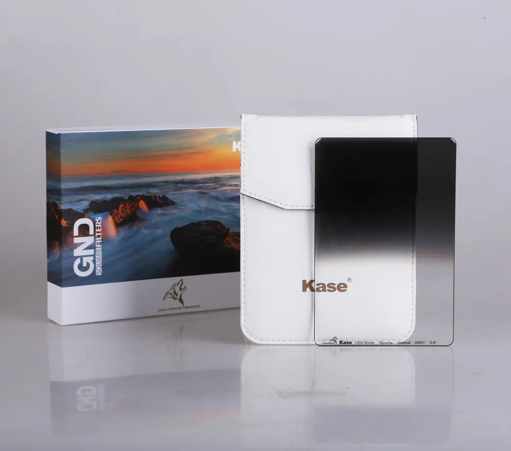 Kase 100mm square graduated Gnd lens filter set