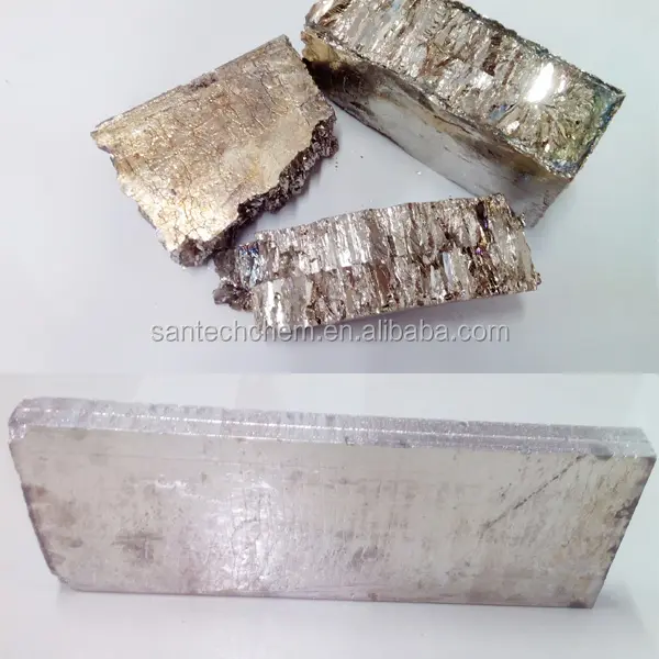 Diamagnetic bismuth metal ingot 99.999% competitive price