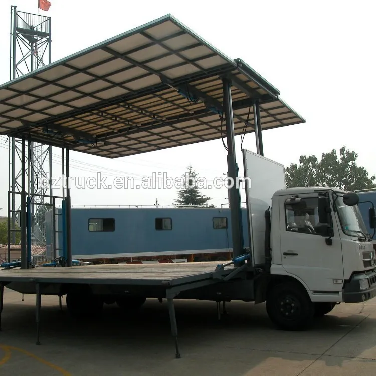 JAC new Flow stage car, Mobile stage, Mobile stage vehicle for CHINA sale