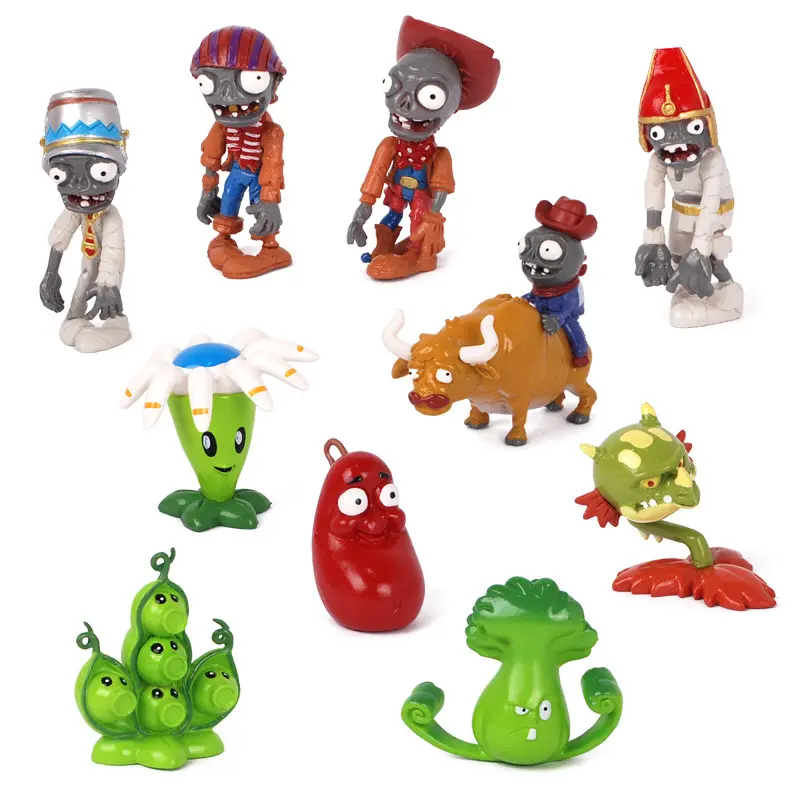 Plants vs Zombies Toys Series Game Role Figure Display Toy for Kids Christmas Gift