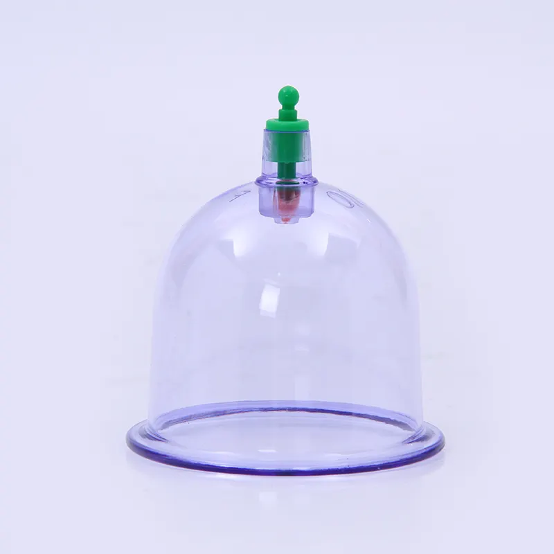 F2 Cupping Therapy Cups Plastic Hijama Vacuum Suction Cups Disposable Body Massage Cupping Cups Ce Smart Cupping Device 3 Years