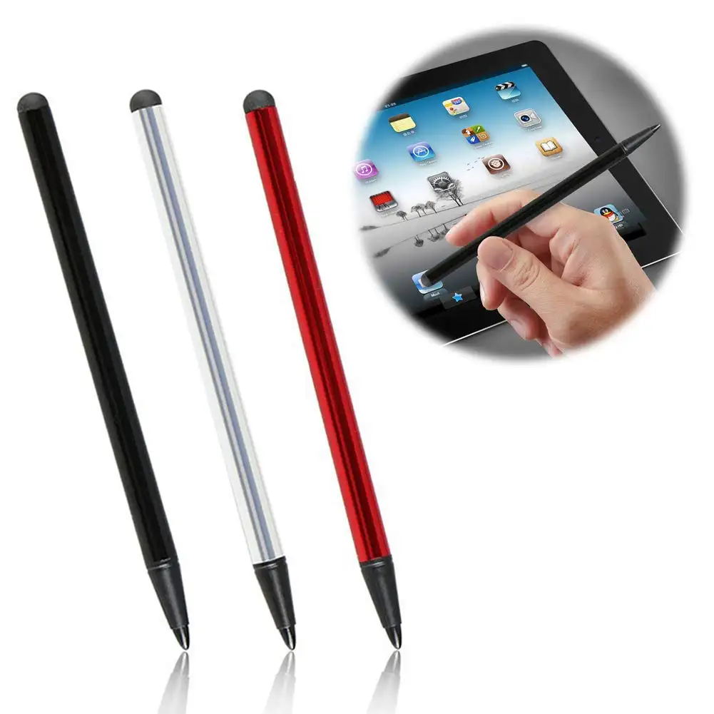 stylus dust plug universal 2 in 1 touch pen stylus for GPS mobile phone stylus