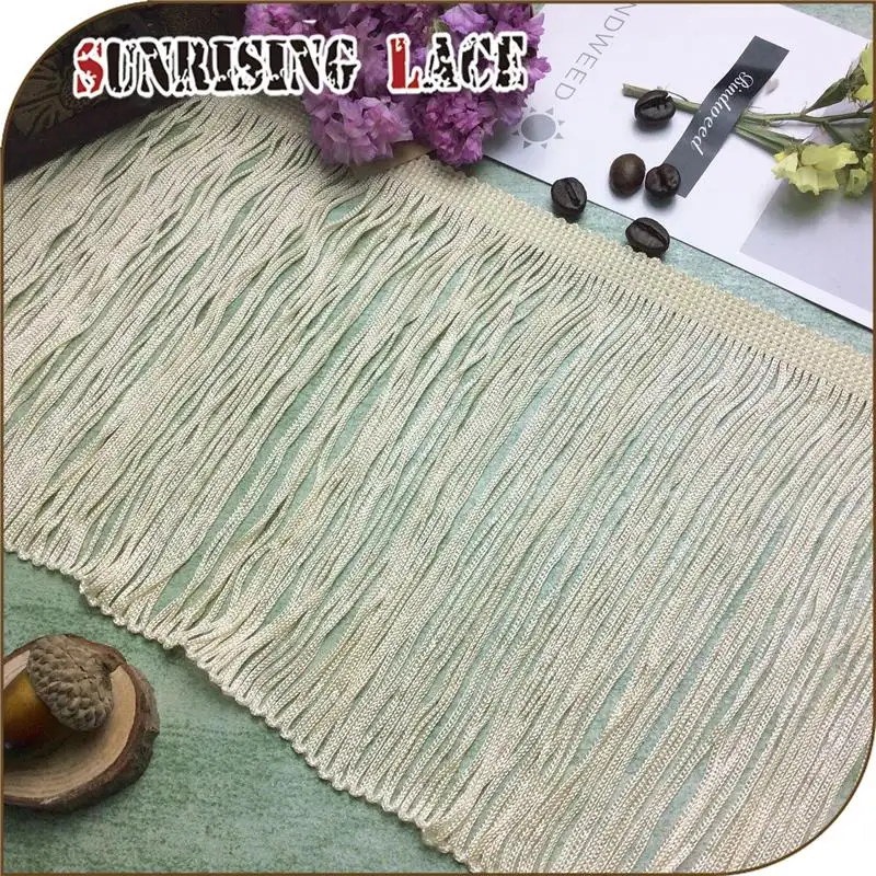 Direct Factory Costume Rayon Silk Decorative Chain Fringe Trim