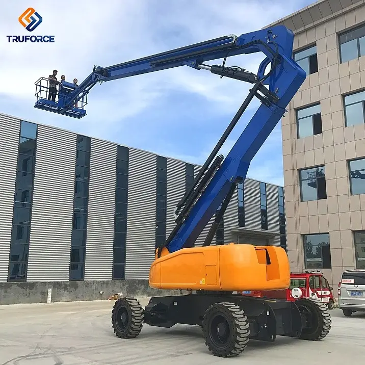 Best selling self propelled hoist crane articulated boom lift with CE