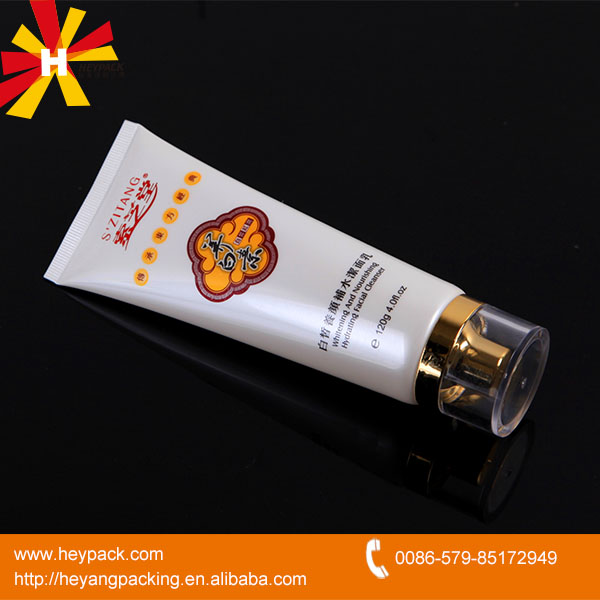 120ml белый офсетной печати PS пластиковую мягкую трубку
