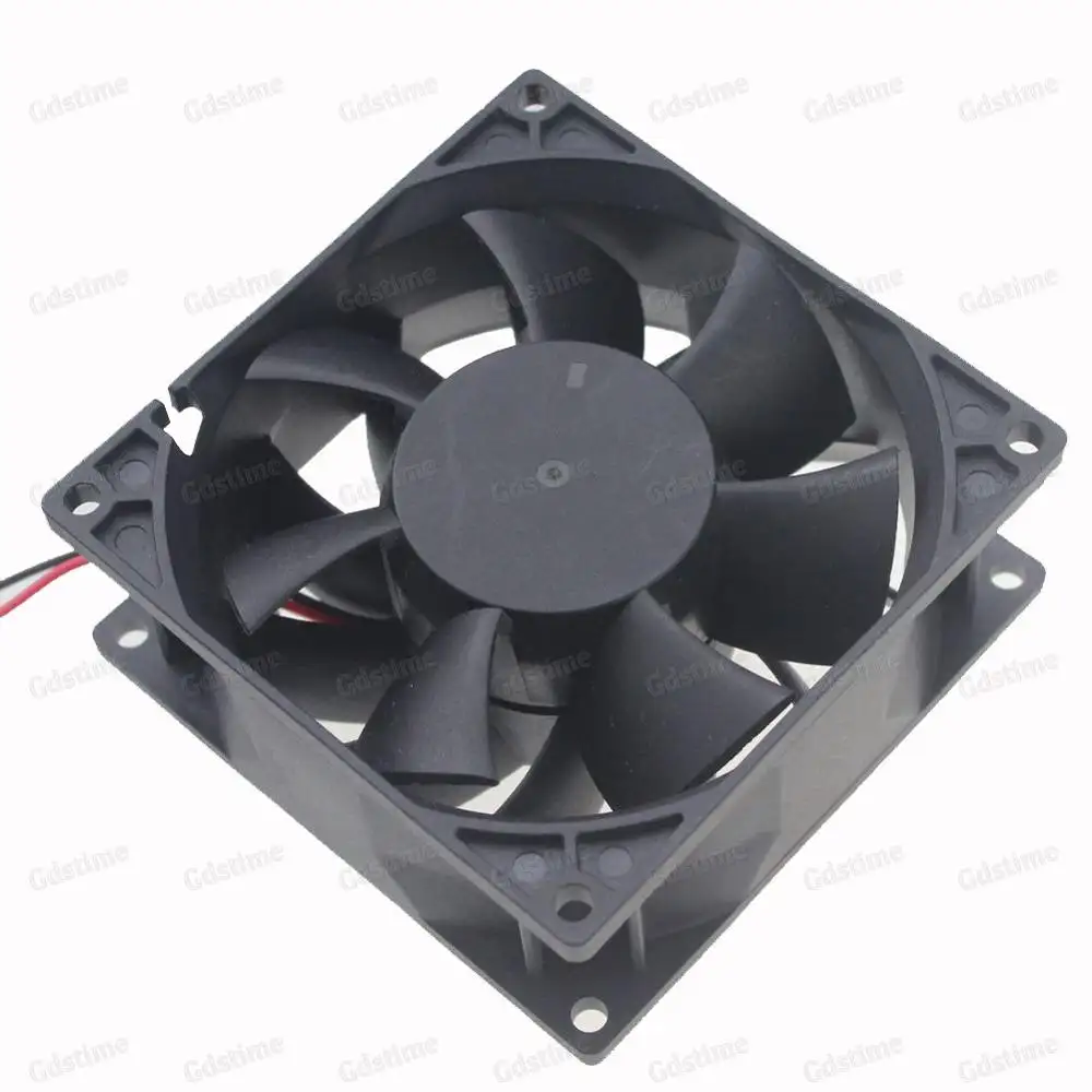 Gdstime GDP9238 DC Axial Brushless Cooling Cooler Exhaust Fan 92x92x38 90mm 92mm 9238 12 24 48 Volt