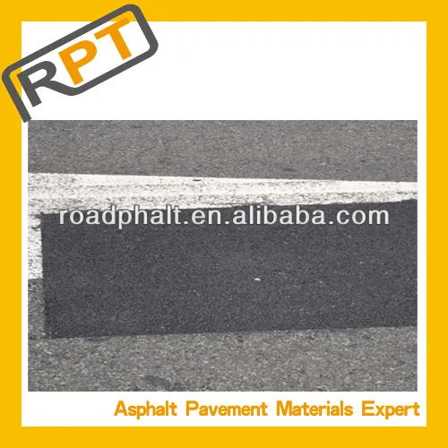 winter highway repair loose cold asphalt