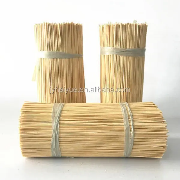 1.3mm*9inch Incense Bamboo Sticks Wholesale Factory