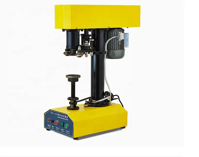 TDFJ-160 Easy operating electric cans sealing machine