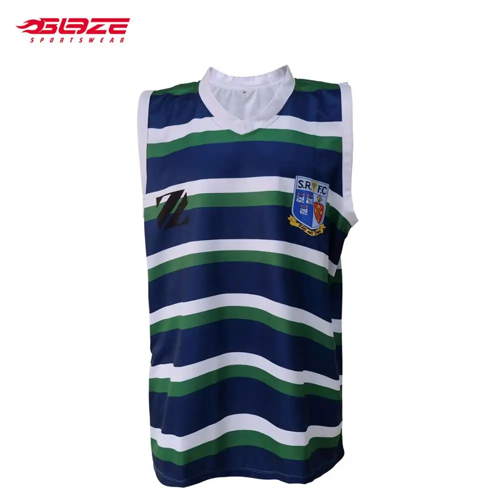 New Zealand newest striped rugby training Vest wholesale