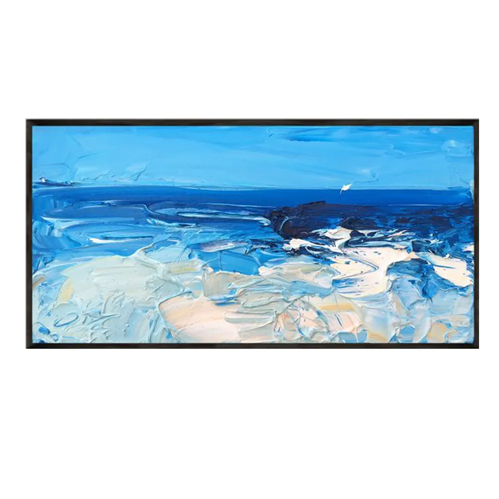 Handmade painting seascape oil painting on canvas wall painting