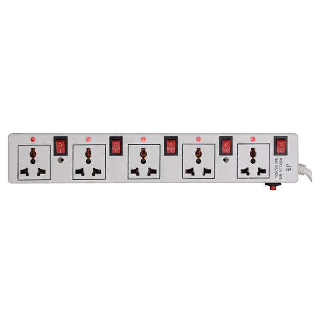 6-outlets surge protector power strip Dubai extension socket