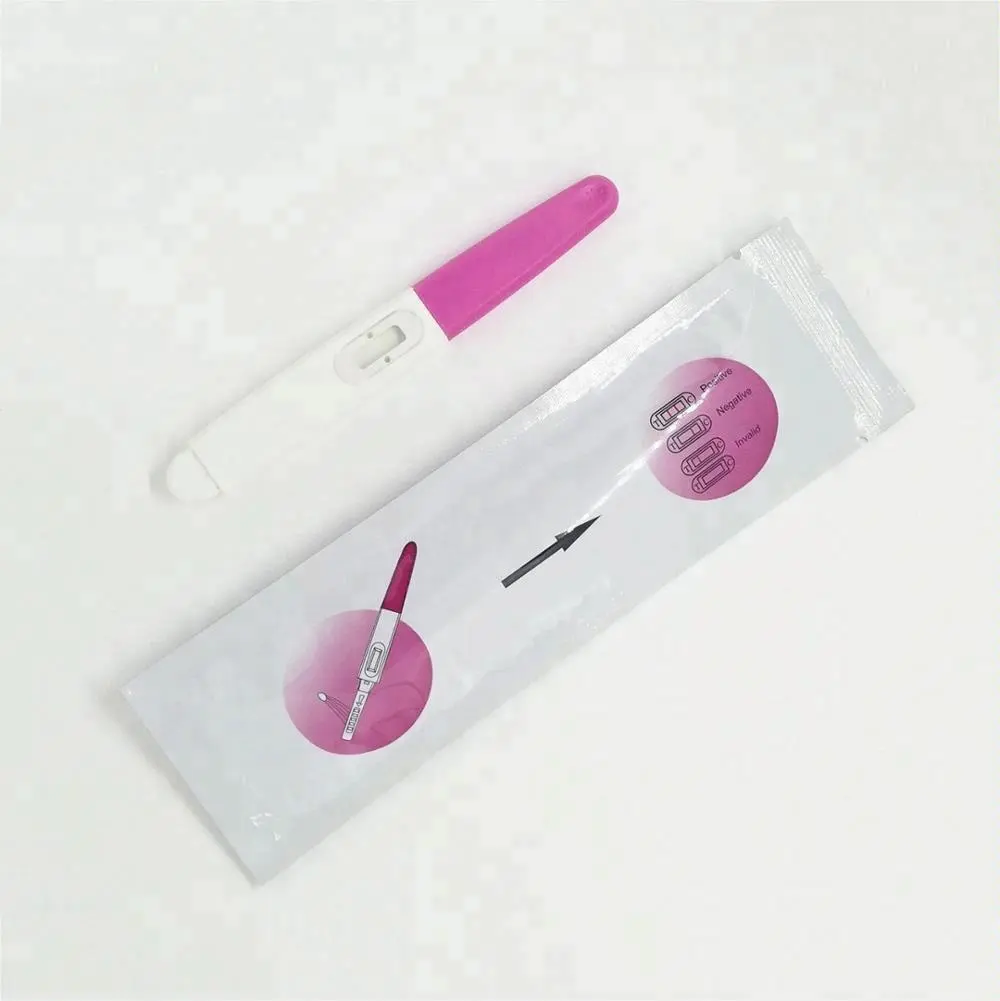 Clinic Positive Pregnancy Test Paper