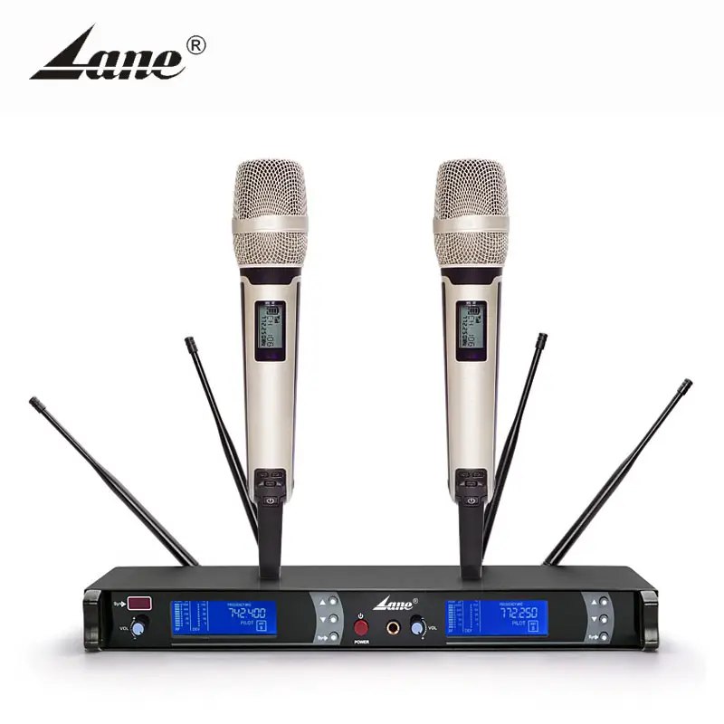 Беспроводной петличный микрофон Lane BKM9000, профессиональный аудио УВЧ