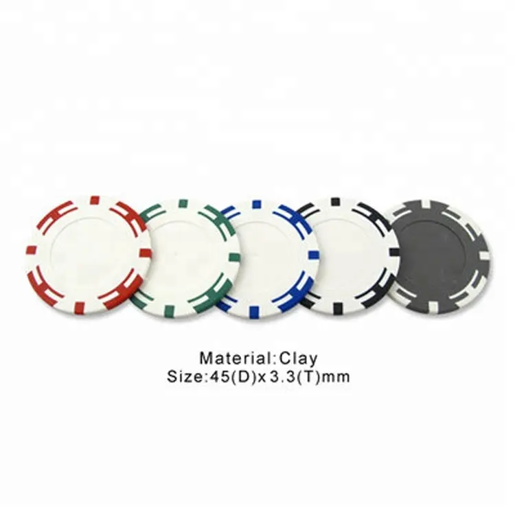 Оптовая продажа, набор глиняных покерных чипов для азартных игр по низкой цене