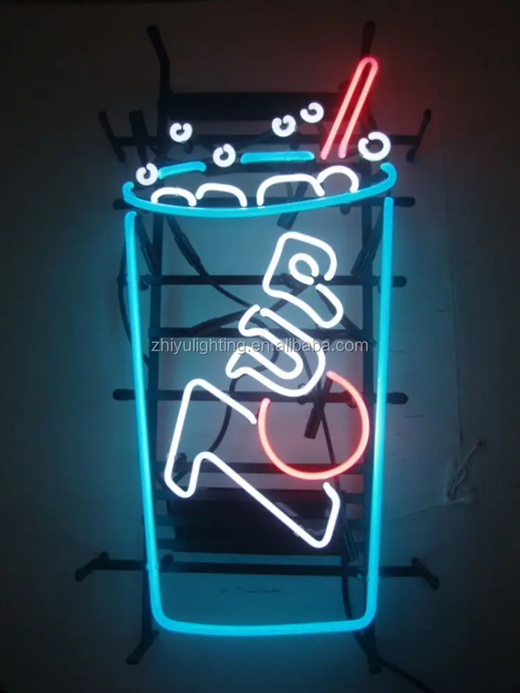 bar sign neon lights /glass tube neon lights/beer bottle neon lights/decoration neon lights