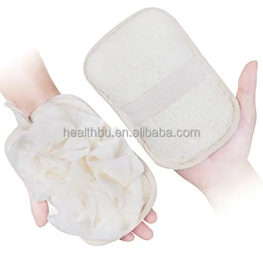 Smell Removing/Dehumidification Use and Hands Application loofah sponge