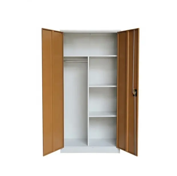 Мебель для спальни стальной шкаф для хранения 2 двери шкаф металлические шкафы для одежды оптом шкафы