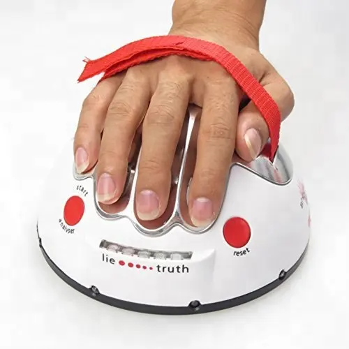 New Hot Sale Christmas Party Game Shocking Liar Electric Lie Detector Truth Lucky Game Toy