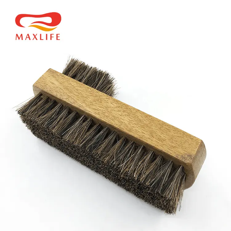 Double side wooden shoe brush Shoe Polish Brush