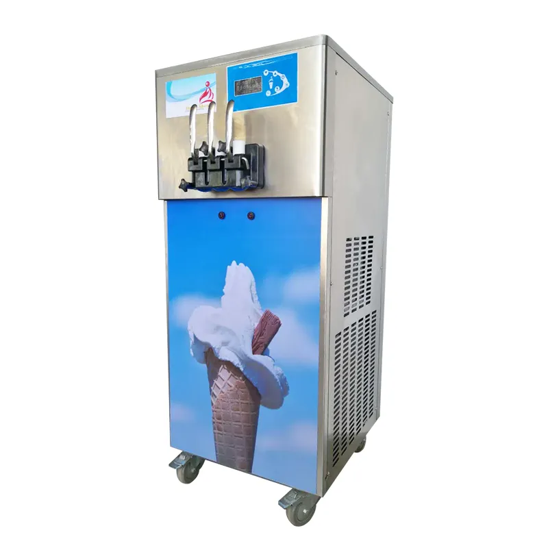 Soft Ice Cream Machine Maquina de helados Commercial ice cream making machine Soft Serve Ice Cream Machine