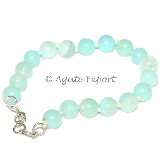 Aqva Onyx Round Beads Bracelet : Wholesale Gemstone Bracelets - Agate Export