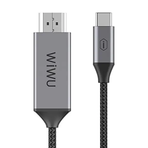 WiWU нейлоновый плетеный кабель для быстрой зарядки micro USB Light ning Type C зарядный кабель