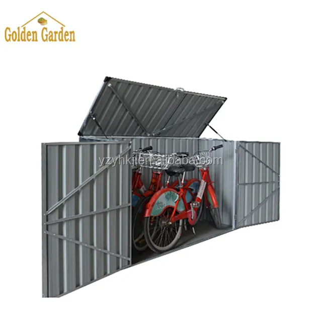 SUE outdoor metal garden bike shed steel garden storage box bike storage box outdoor storage box