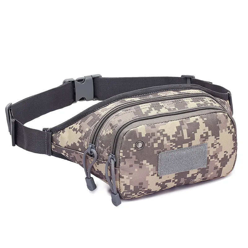 800D Tactical Military Muliti-function camouflage sports bags running waist bag made in China