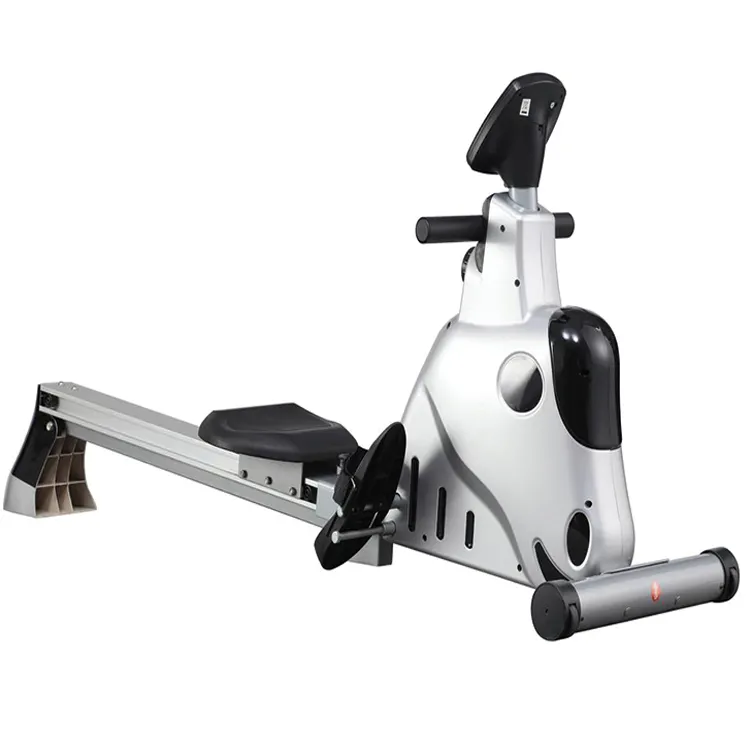 Top class rower machine with 8 levels gym fitness equipment cardio training row machine