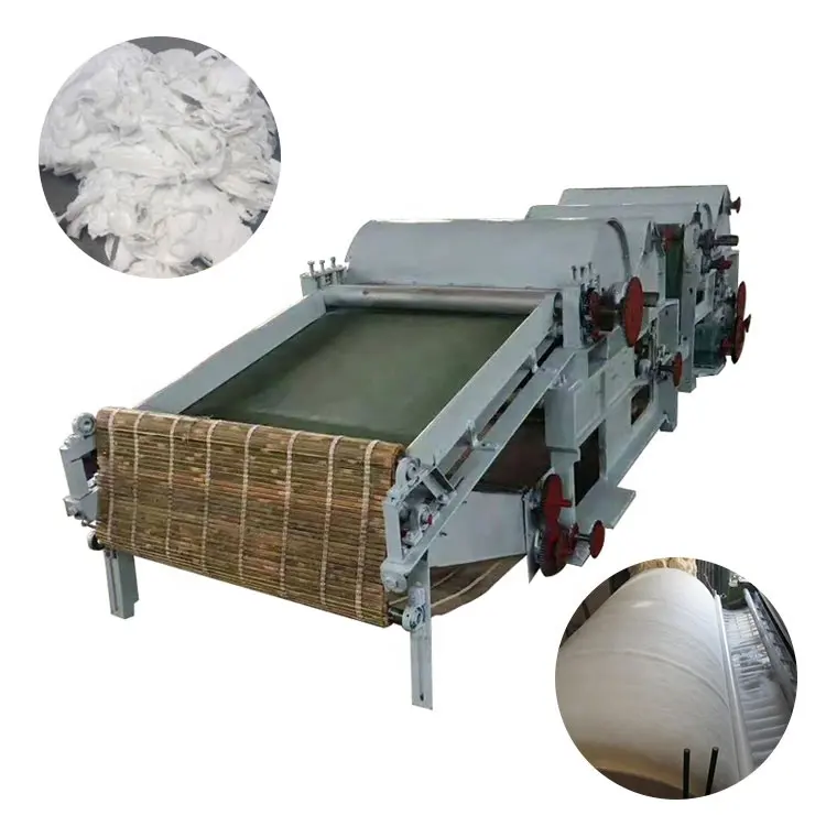 Cotton clearing and cleaning machine fiber process line polyester fiber opening equipment with factory price