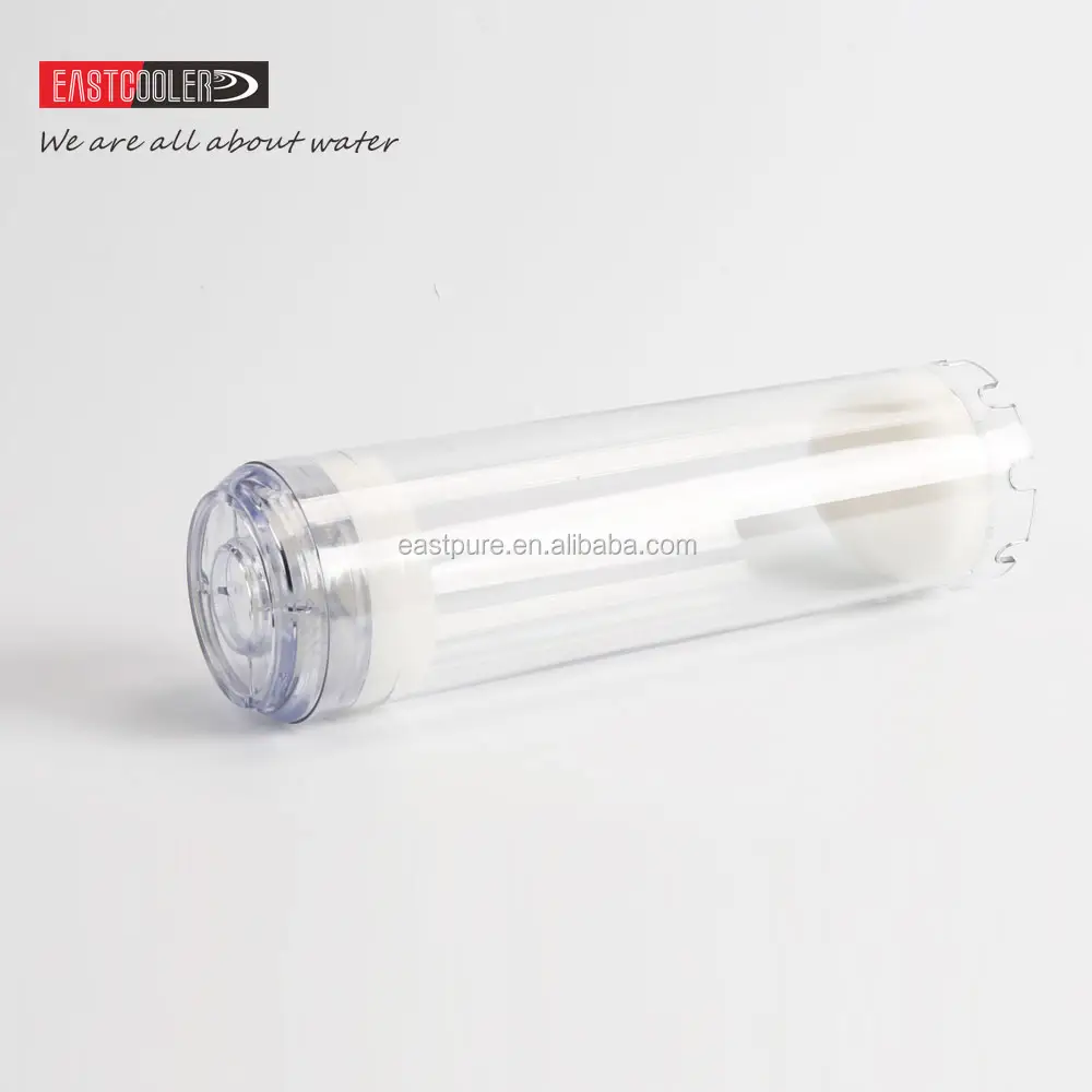 10" Clear ABS Empty Refillable Filter Cartridge