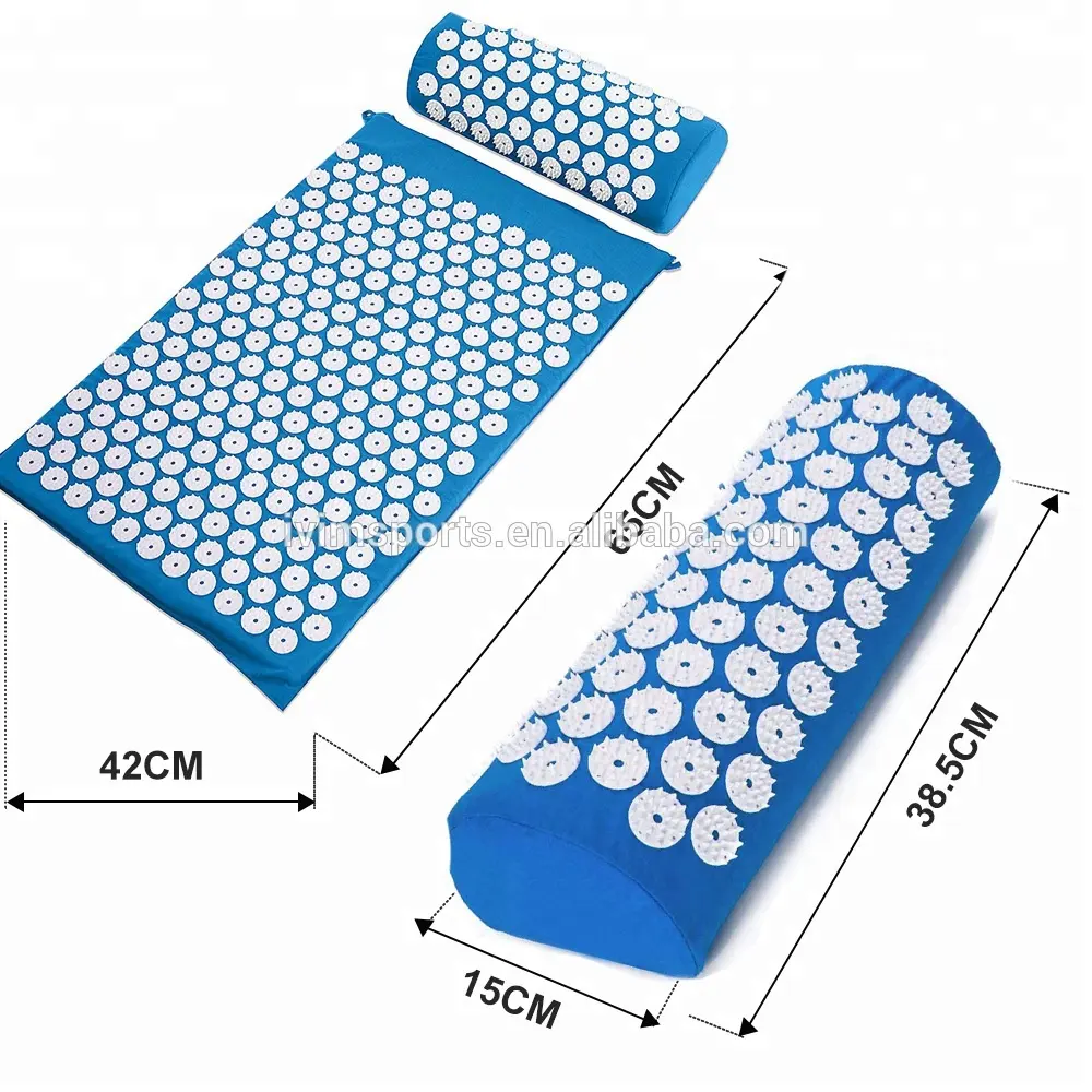 Body Acupuncture Mat Spiky Acupuncture Mat and Pillow Set