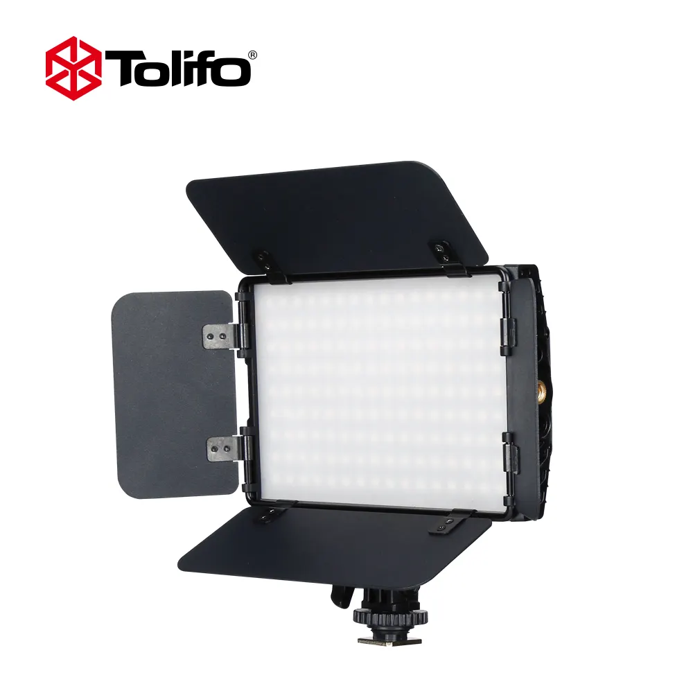 Tolifo 3200-5600K PT-15B PRO II ультратонкая светодиодная панель для камеры лампа для фотостудии с корпусом из алюминиевого сплава