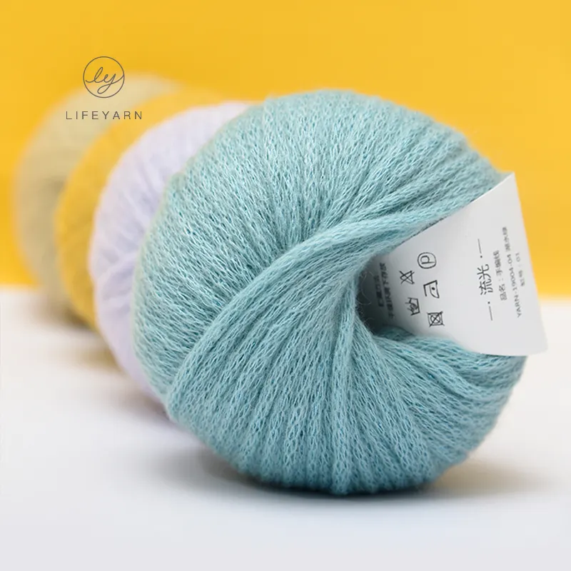 LOVEYARN GLORIOUS Acrylic Yarn Blend Assorted Colors Skeins Multicolor Knitting and Crochet Thick Yarn Bulk Yarn Kit