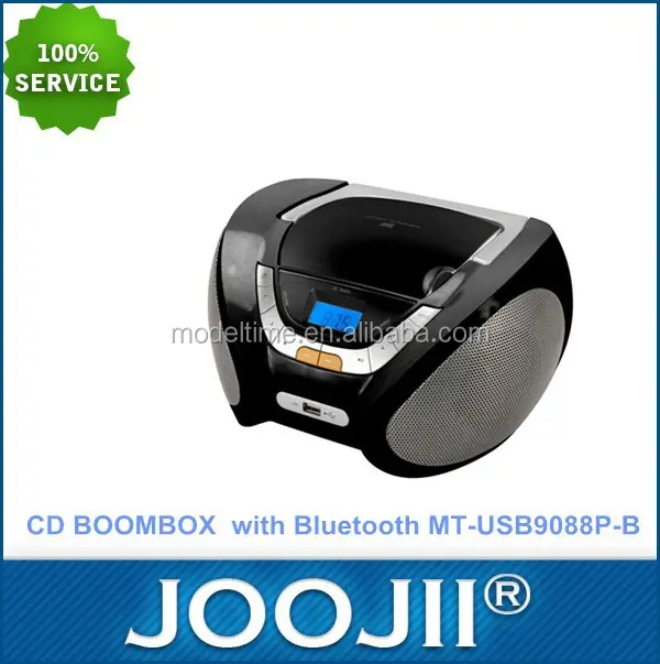 Портативный CD Бумбокс радио с Bluetooth