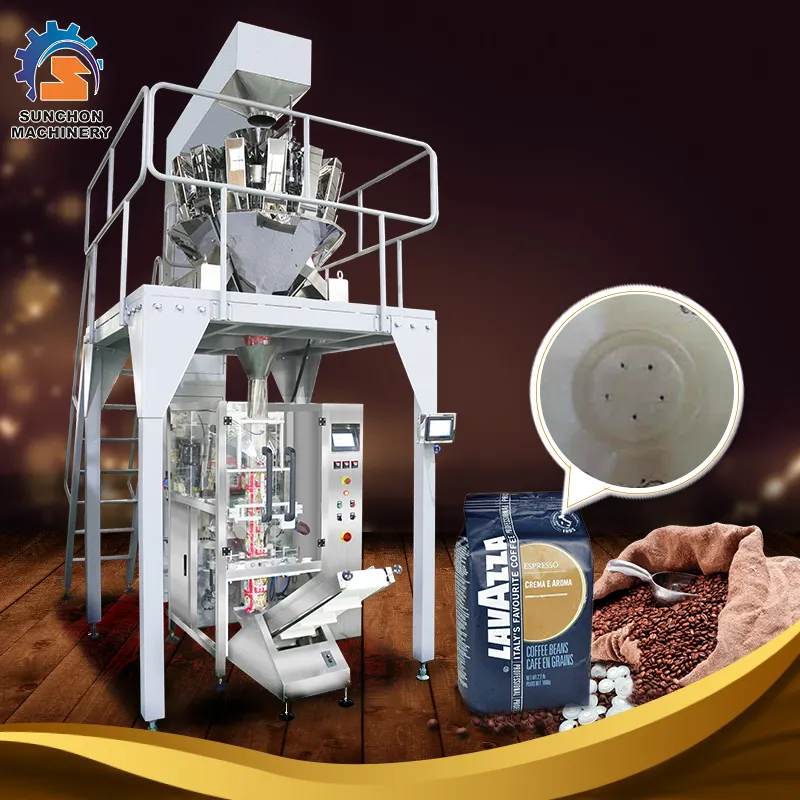 CE Quality Good Automatic Roasted Coffee Bean Bulk Bag Packing Packaging Machine